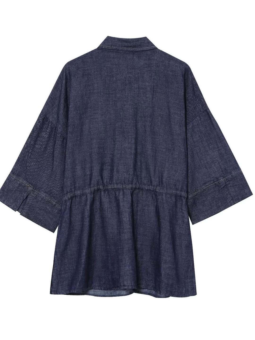 Outfit jeans chemise longue